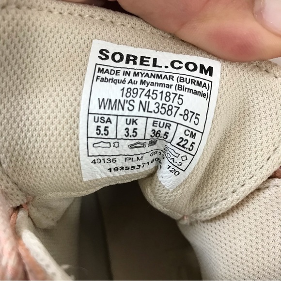 Sorel Pink & Ivory Out N About Duck Boot - Picture 8 of 8